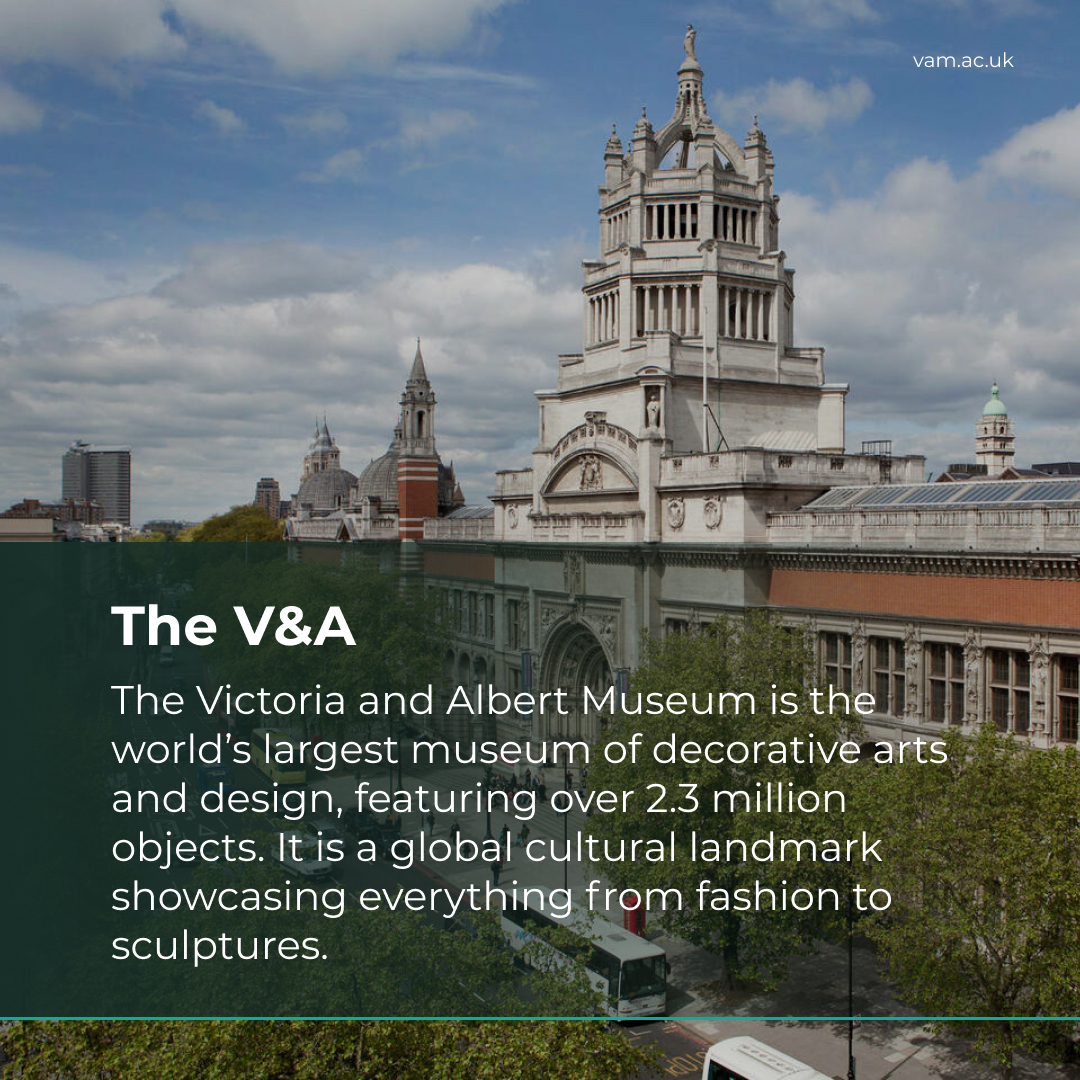 taygate_capital's tweet photo. 🏛️ Submerge yourself in the rich tapestry of art, design, and culture at the Victoria and Albert Museum, where centuries of creativity come to life in every exhibit.

#TaygateCapital #VictoriaAndAlbertMuseum #London #Design #Performance #Art #Culture #Growth #ForYouPage #FYP https://t.co/ANrz4TUYkL