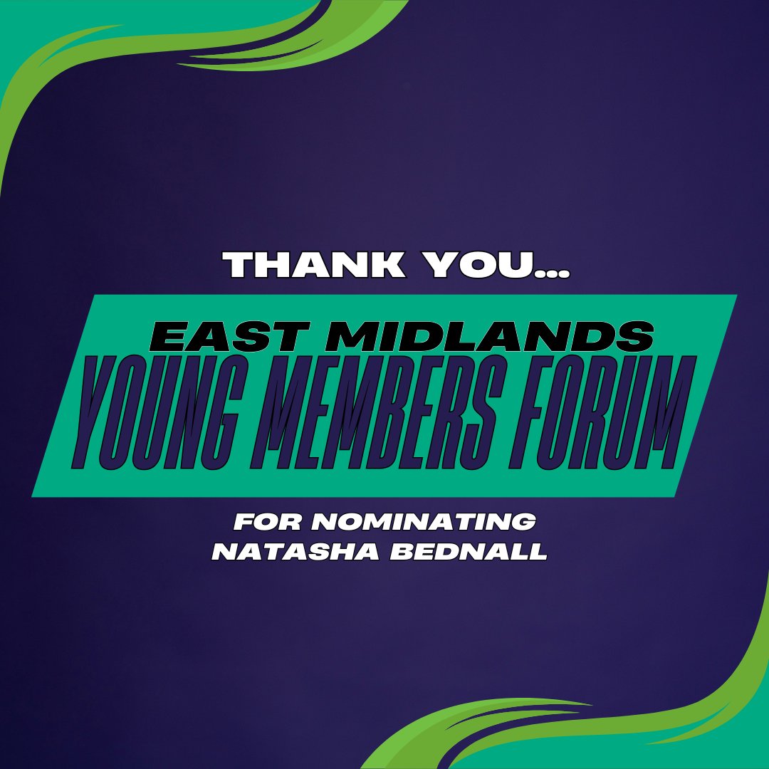 A huge thank you to East Midlands Young Members Forum for nominating Natasha Bednall for the NEC Young Members Female Seat! 💜💚

#TimeForRealChange
#UNISON
#NECElections2025