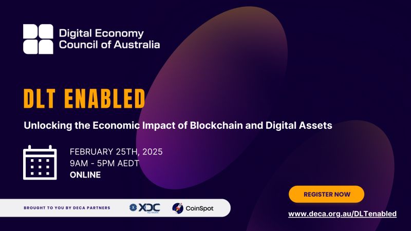 XDC Network’s foundational partnership with @DECAustralia continues into 2025, supporting the #Web3 peak professional body’s expansion into the #DigitalEconomy in Australia with a key sponsorship of their landmark DLT Enabled Summit.

Delving into six key themes, the free online event will offer cutting-edge insights into how DLT is reshaping trade finance, digital assets, payments, tokenization, decentralized finance, and data ownership. Gain a deeper understanding of how these technologies are creating tangible economic and social value across global markets - be sure to register your place!

We at @XDC_Network_  also wish to highlight our colleagues’ involvement, including a Trade Finance panel in this year’s DLT Enabled Online Summit! For the first time, Trade gets a spotlight – as web3 has made tremendous strides in trade document tokenization, title transference, instant & atomic payments, and trade finance distribution opportunities for the continuum of SMEs to larger Corporations.

Early in the day, Santosh Vishwasrao of #XDCPayments contributes to the “Blockchain Powered Cross-Border Payments” panel - then later in the day, you may find @SaloiBenbaha , @SunilSenapatiGo , and Bryan Clark (ACITI) are bringing awareness to the leading edge of RWA Tokenisation in International Trade and Investment - and explore this new asset class of private debt ( @SeanoftheWeb3 of @XDC_Australia is the moderator for this exciting discussion). 

Explore how DLT streamlines trade processes, reduces fraud - and unlocks billions in global trade value for all sides, driving economic growth through efficiency, programmability, and transparency.

Attendees will discover strategic approaches and the latest advancements, demonstrating DLT’s central role in enhancing global economic activities across the digital economy in various utilities.

This all-day online summit will provide deep insights into how Distributed Ledger Technology (DLT) is fundamentally reshaping the digital economy worldwide.

XDC Network is a proud sponsor of #DLTEnabled2025 and a Foundational Partner of DECA.

📅February 25, 2025
🕰️ 9:00 AM – 5:00 PM AEDT
📍 Online & Free

For more details and to register, visit: https://t.co/rnjAJqesPv

Register Today:
https://t.co/D4hTcE0NYE

#MLETR #BlockchainTechnology #DLT #Blockchain #Trade #BetterThanPaper #TradeFinance #TradeFi #RWA #Tokenisation #XDC #auspol