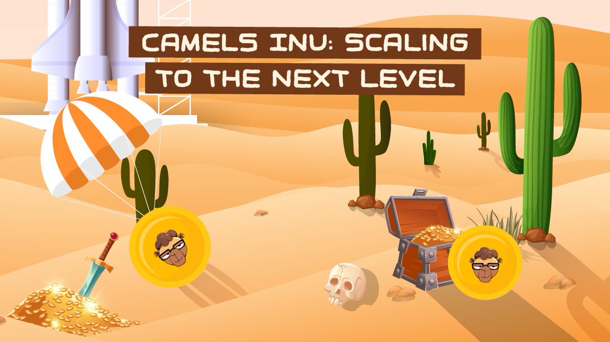 Big things are ahead for Camels Inu.

We’re preparing for a major-scale expansion that will redefine the future of CamelsFi, the Camels Metaverse, and AI-driven utilities.

Patience meets intelligence. Strategy meets innovation.

Camels Inu is evolving. Are you ready? Stay tuned.