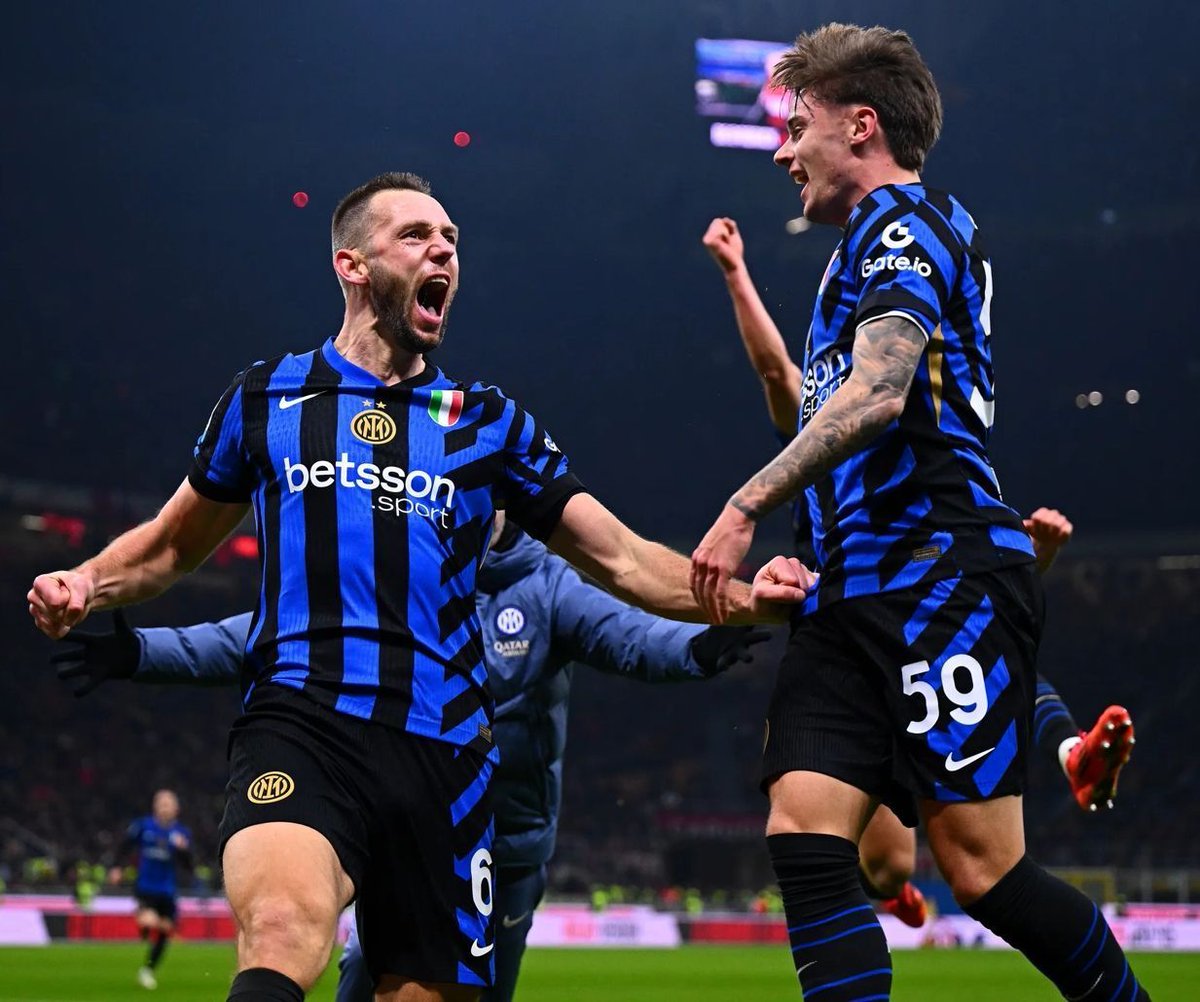 Gate's tweet image. Perfect GOAL⚽️ 
No Monday Blue, only @Inter Blue 🔵 ⚫️

#GateioInter | #GatewayToChampionships | #ForzaInter | #LunarNewYear