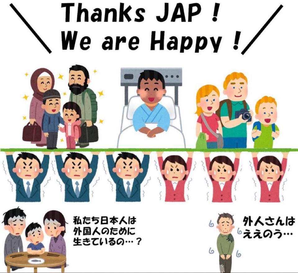 SeikaShiratori's tweet photo. 私たち日本人は外国人を養うために税金を納めているのではない。

#リレーお願いします https://t.co/Yqus4cx91m