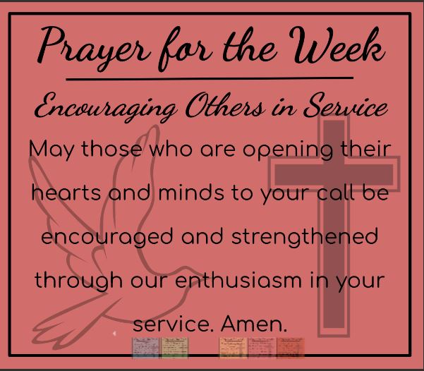 A prayer to begin the week 🙏