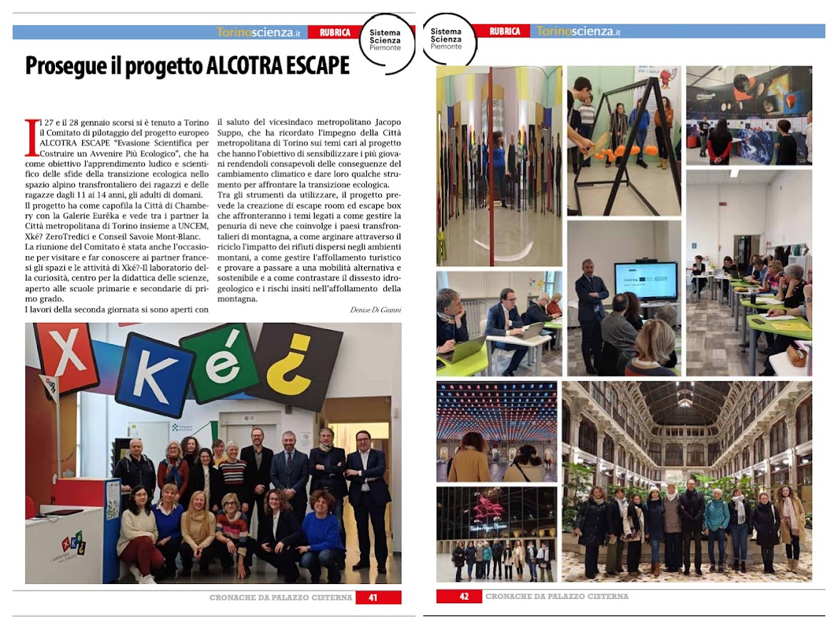 🧬 #torinoscienza 🧬 Sull'ultimo numero di #Cronache, nella rubrica dedicata alla scienza e al #SistemaScienzaPiemonte, parliamo del progetto #ALCOTRAESCAPE <a href="/InterregALCOTRA/">Interreg ALCOTRA</a>