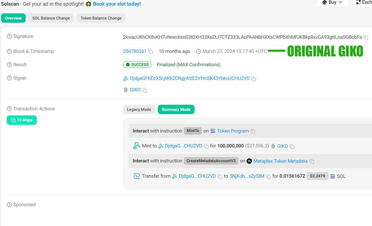 OG_Giko's tweet photo. @gikocoinsol 🚀💎 #Giko is tanking hard! 🤑💥 Because you were tricked into buying the FAKE COPYCAT GIKO? Karma kicking in. THE ORIGINAL #Giko is at 25k MC! Don’t wait, dominate! 💪🔥. Let's flip the script on the copycat losers! ⏳🚀 Buy the original Giko? Make millions https://t.co/fLUenLvYfY