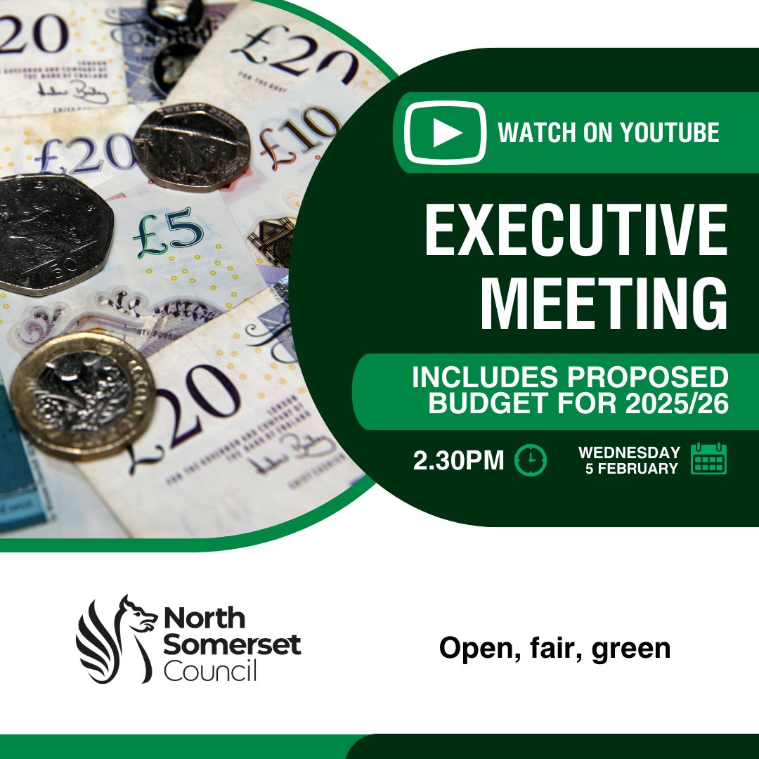 Our Executive councillors meet on Wednesday afternoon. The agenda includes our proposed budget for 2025/26 ℹ📣

💻📱 Stream it live or watch back later at orlo.uk/hUNUT 

📝 Read the agenda and reports at orlo.uk/aoRXf