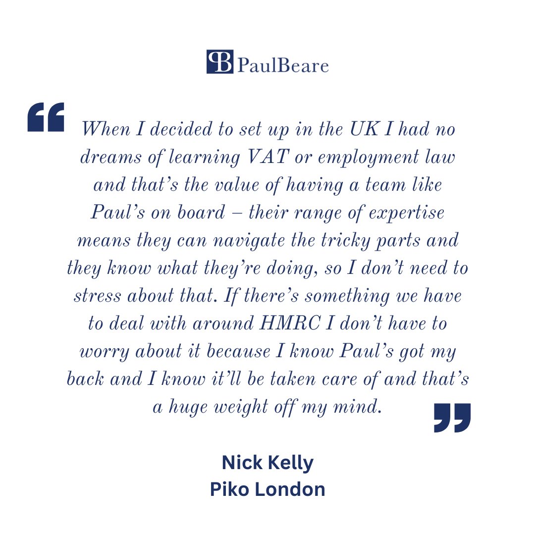 If you’re in need of advice or support in this or any other area, we’re right here for all your needs. You can contact us for help from tax and payroll to accounting and banking. 

#tax #payroll #accounting #banking