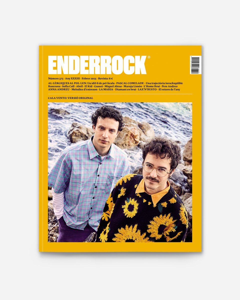 enderrock's tweet photo. ⚡ @alergiquespolen i @CalaVento prenen les portades del número de febrer de l'Enderrock per presentar els seus respectius treballs ⚡
A més, hi entrevistem a @lamariabs_, #pascalcomelade, #SofiaColl o @Anna_Andreu_, entre altres! 
https://t.co/2zVHz6nK5O https://t.co/6k75iRHABx