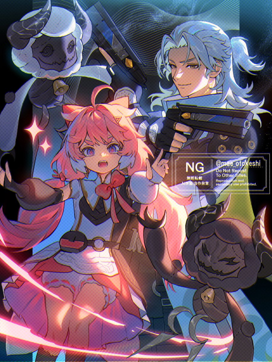 アンコ＆アールト
#Wuwafanart #Aalto #Encore #WuWa