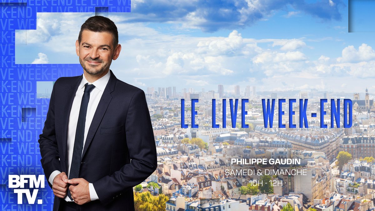 BFMTV_Inside's tweet photo. 📺#AUDIENCES - Dimanche 2 février 2025
🔴#LeLiveWeekEnd sur @BFMTV (10h/12h)
✅1ÈRE CHAÎNE INFO
➡️5,8% PDA
➡️335 000 téléspectateurs en moyenne
➡️2,3 millions de téléspectateurs en cumulé https://t.co/6wHRgMw8ym
