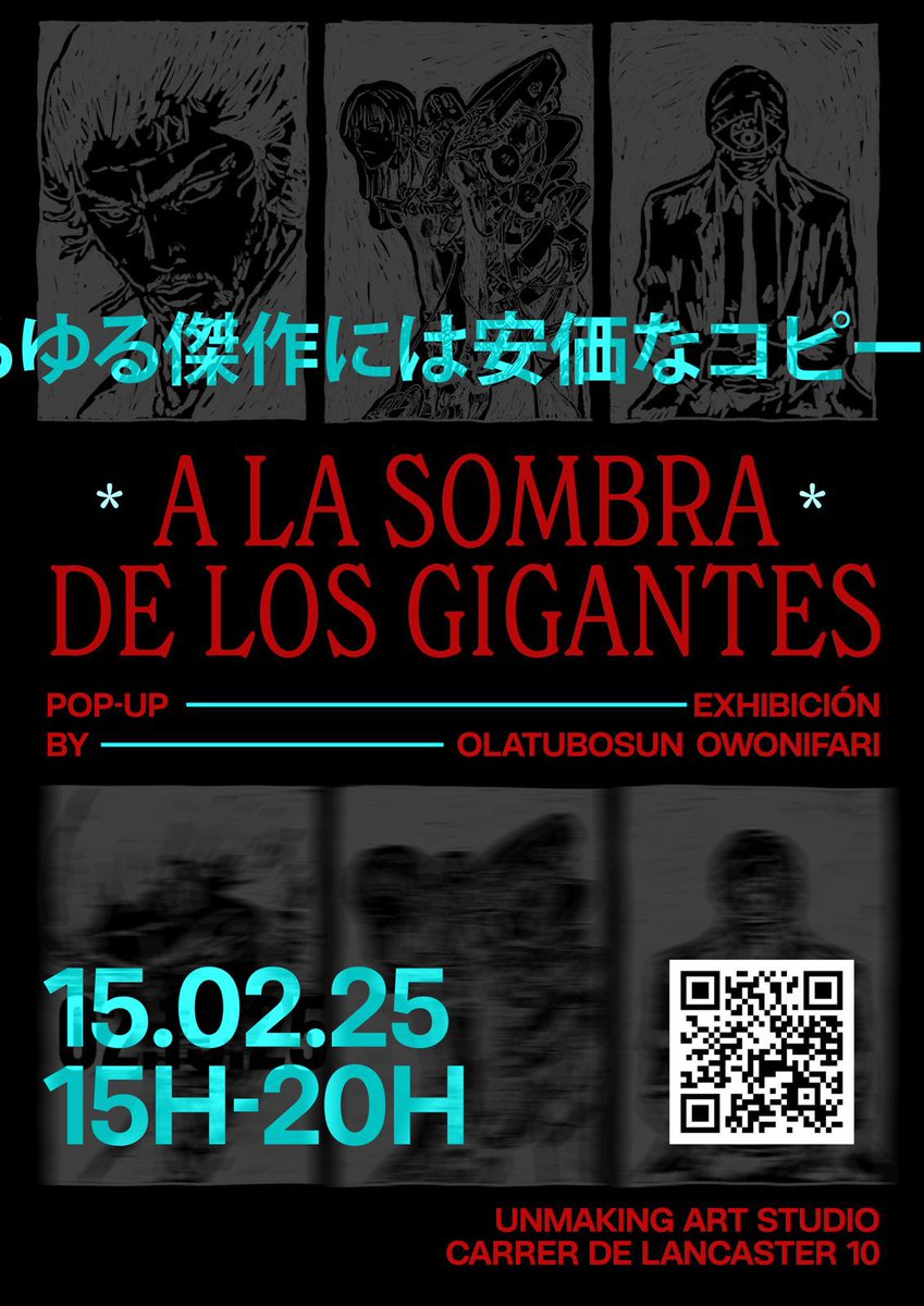 tee_bambino's tweet photo. Having my exhibition poster in the biggest comic stores in Barcelona is not something I thought would happen, thankful for everyone helping me on this journey. If you're in Barcelona, pull up for the Manga exhibition on the 15th - In The Shadow of Giants. #mangabarcelona #manga https://t.co/BmLd513dyd