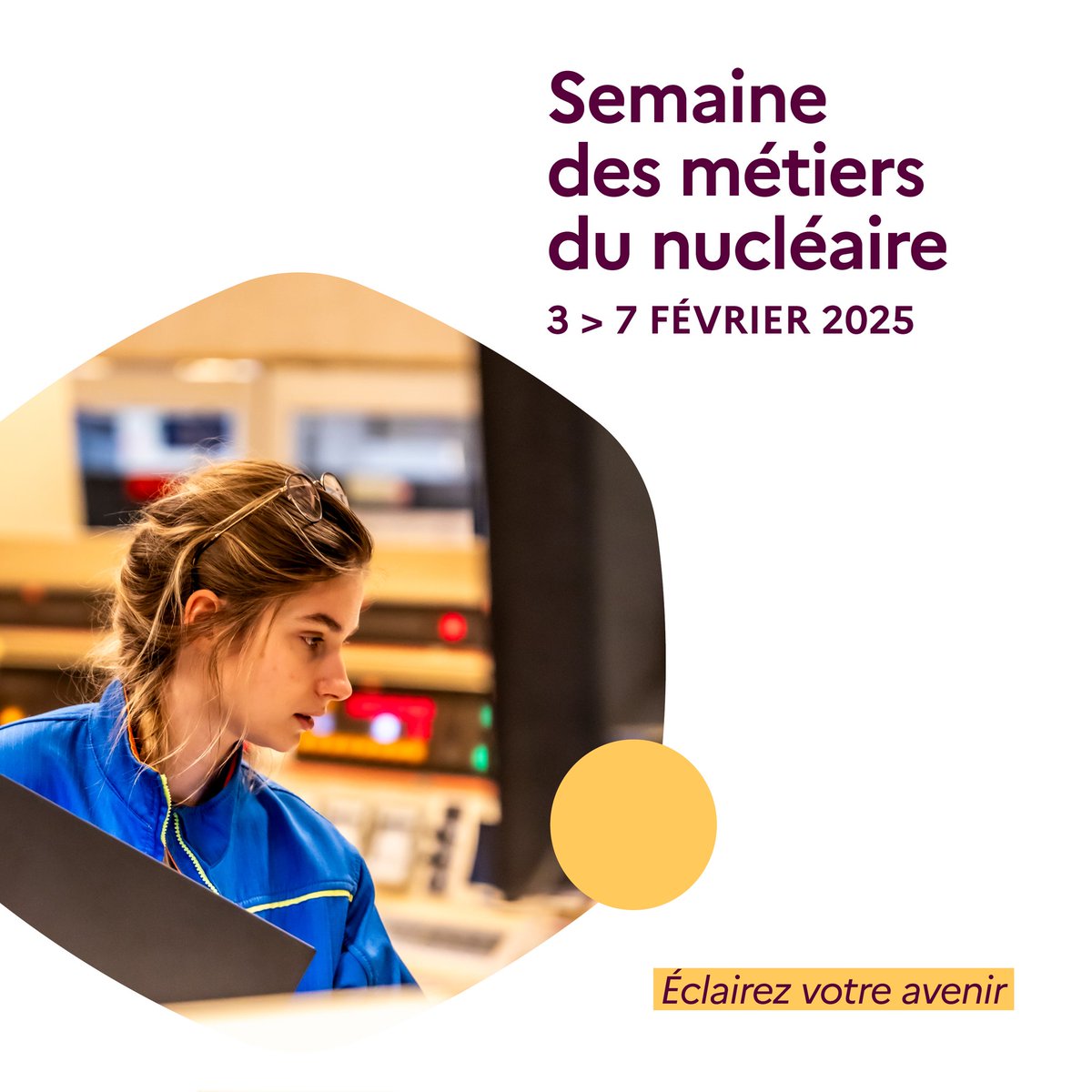EDF en Bretagne (@edf_bretagne) on Twitter photo 👋 3e édition de la Semaine des métiers du nucléaire ❕
Ateliers <a href="/ForIndustrie/">Forindustrie, l'Univers Extraordinaire</a> pour les jeunes de -26 ans en recherche d'orientation professionnelle avec <a href="/FTravail_BZH/">France Travail Bretagne</a>
le 4⃣ février <a href="/VilledeQuimper/">Ville de Quimper</a>
le 🔟 février <a href="/MairieDeVannes/">Mairie de Vannes</a>
le 🔟 février et 1⃣4⃣ <a href="/metropolerennes/">Rennes Ville et Métropole</a> 👋 3e édition de la Semaine des métiers du nucléaire ❕
Ateliers <a href="/ForIndustrie/">Forindustrie, l'Univers Extraordinaire</a> pour les jeunes de -26 ans en recherche d'orientation professionnelle avec <a href="/FTravail_BZH/">France Travail Bretagne</a>
le 4⃣ février <a href="/VilledeQuimper/">Ville de Quimper</a>
le 🔟 février <a href="/MairieDeVannes/">Mairie de Vannes</a>
le 🔟 février et 1⃣4⃣ <a href="/metropolerennes/">Rennes Ville et Métropole</a>