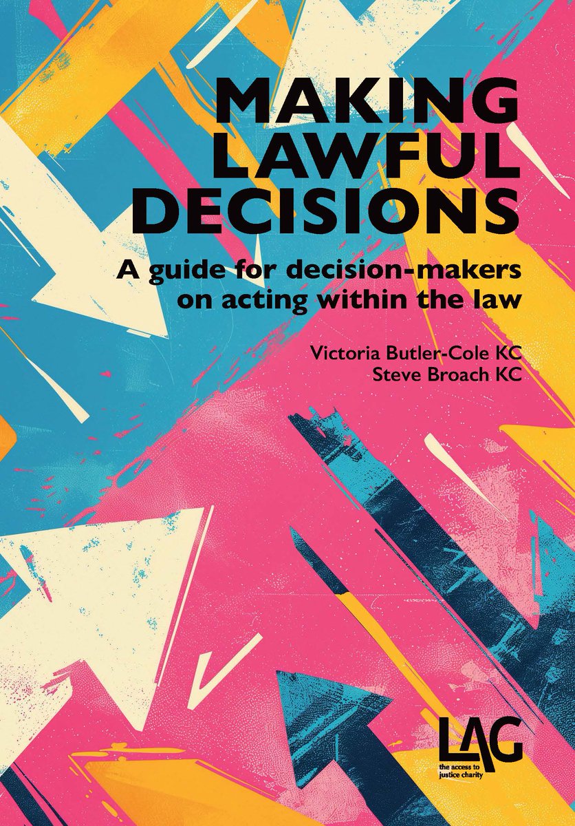 Legal Action Group (@legalactiongrp) on Twitter photo Great start to the week with a super review of <a href="/SteveBroach/">Steve Broach KC</a> KC and <a href="/TorButlerCole/">Tor Butler-Cole</a> KC's book 'Making Lawful Decisions' in the <a href="/lawsocgazette/">Law Society Gazette</a>.
READ THE REVIEW: lawgazette.co.uk/reviews/making…
GET YOUR COPY OF THE BOOK: lag.org.uk/shop/book-titl…
#accesstojustice Great start to the week with a super review of <a href="/SteveBroach/">Steve Broach KC</a> KC and <a href="/TorButlerCole/">Tor Butler-Cole</a> KC's book 'Making Lawful Decisions' in the <a href="/lawsocgazette/">Law Society Gazette</a>.
READ THE REVIEW: lawgazette.co.uk/reviews/making…
GET YOUR COPY OF THE BOOK: lag.org.uk/shop/book-titl…
#accesstojustice