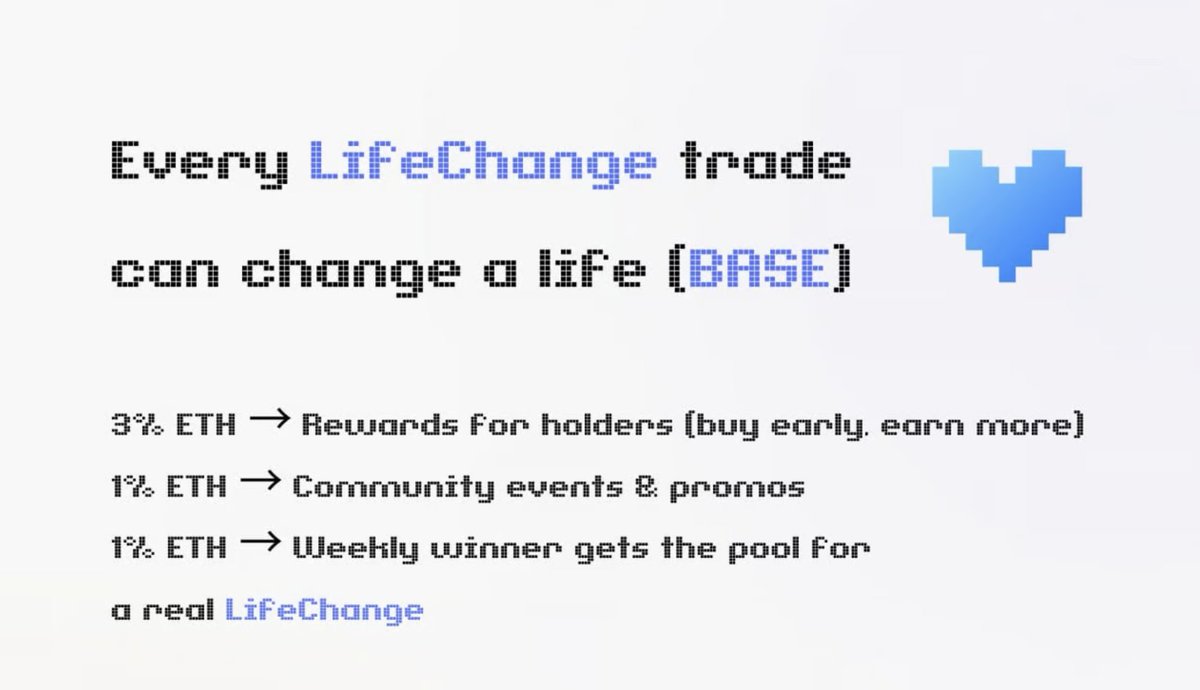 LifeChange ($LCT) tweet media