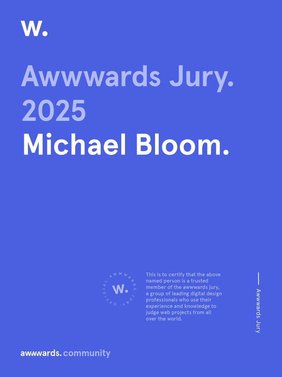 Here we go, the judging journey at <a href="/awwwards/">awwwards.</a>  continues... ✨ Cheers to all judges and the new-comers! 🥂