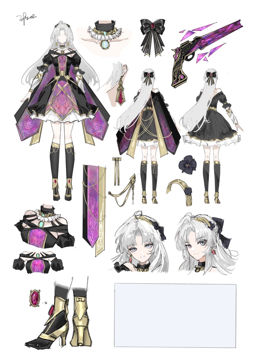 好喜欢给二小姐穿漂亮小裙子名片跟立绘之后再说吧画不动了
库洛我们二小姐的皮肤快点端上来好吗好的👌

#鳴潮 #鳴潮ファンアート #WutheringWaves #Carlotta