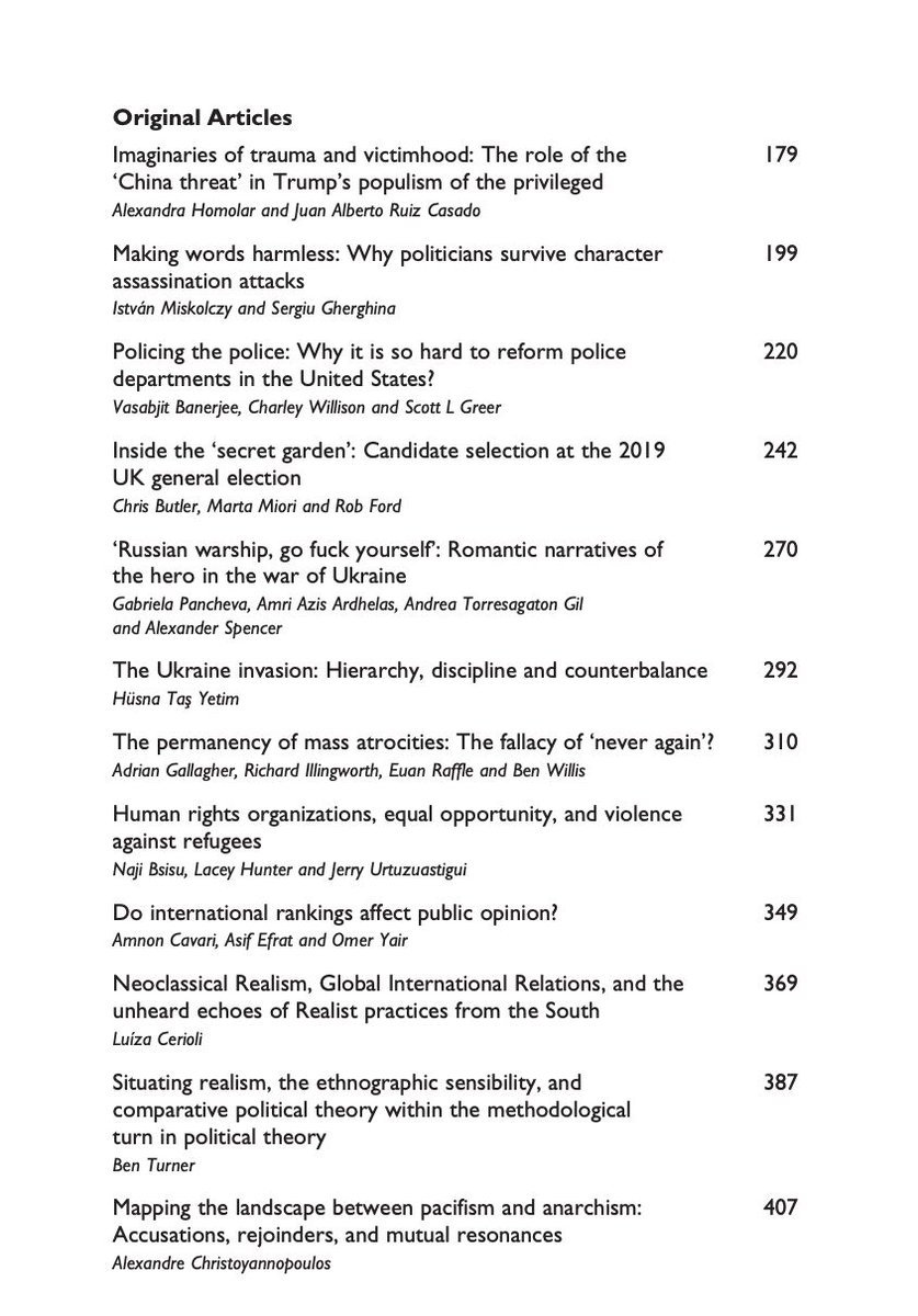 BritJPIR's tweet photo. 📣 New Special Issue of BJPIR out now!

BJPIR Volume 27 - Issue 1 includes:

🔹 8 articles including an introduction to the special issue: 'Foreign Policy Signaling in the Indo-Pacific: Responses to the US-China Rivalry in a Multipolar World' 

🔹 Original articles in #OpenAccess https://t.co/rpbQONJKPo