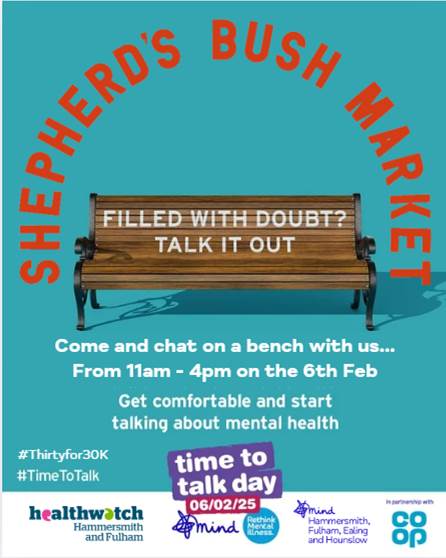 Healthwatch Hammersmith & Fulham tweet media