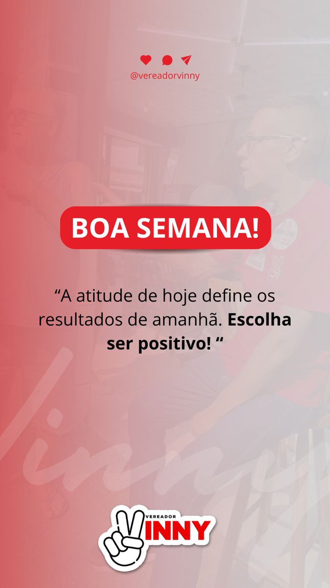 Bom dia e uma ótima semana ❤️🤍