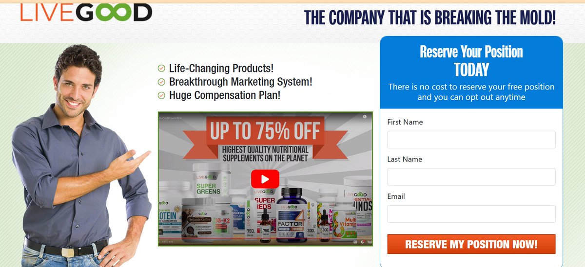 Reserve Your PositionTODAY
There is no cost to reserve your free position and you can opt out anytime 😊🥰😊
Click: livegoodtour.com/Bellal57?
#livegood #LiveGoodChallenge #marketingdigital #lifechanging
#fitnessjourney #fitnessmotivation