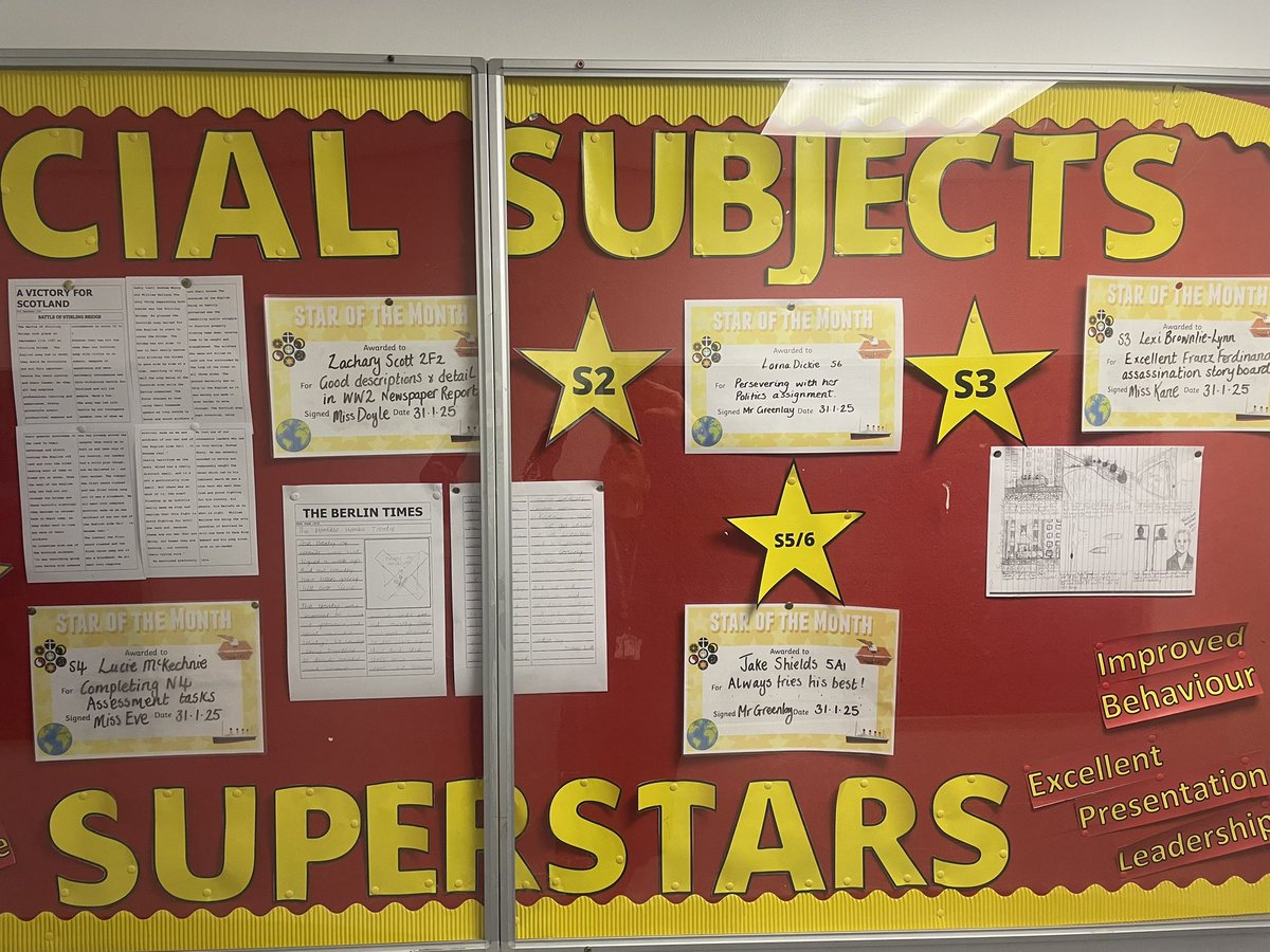socsubHGS's tweet photo. Social Subjects - Achievement Awards for the month of January. Well done everyone #superstars https://t.co/xNqMjOmjgG