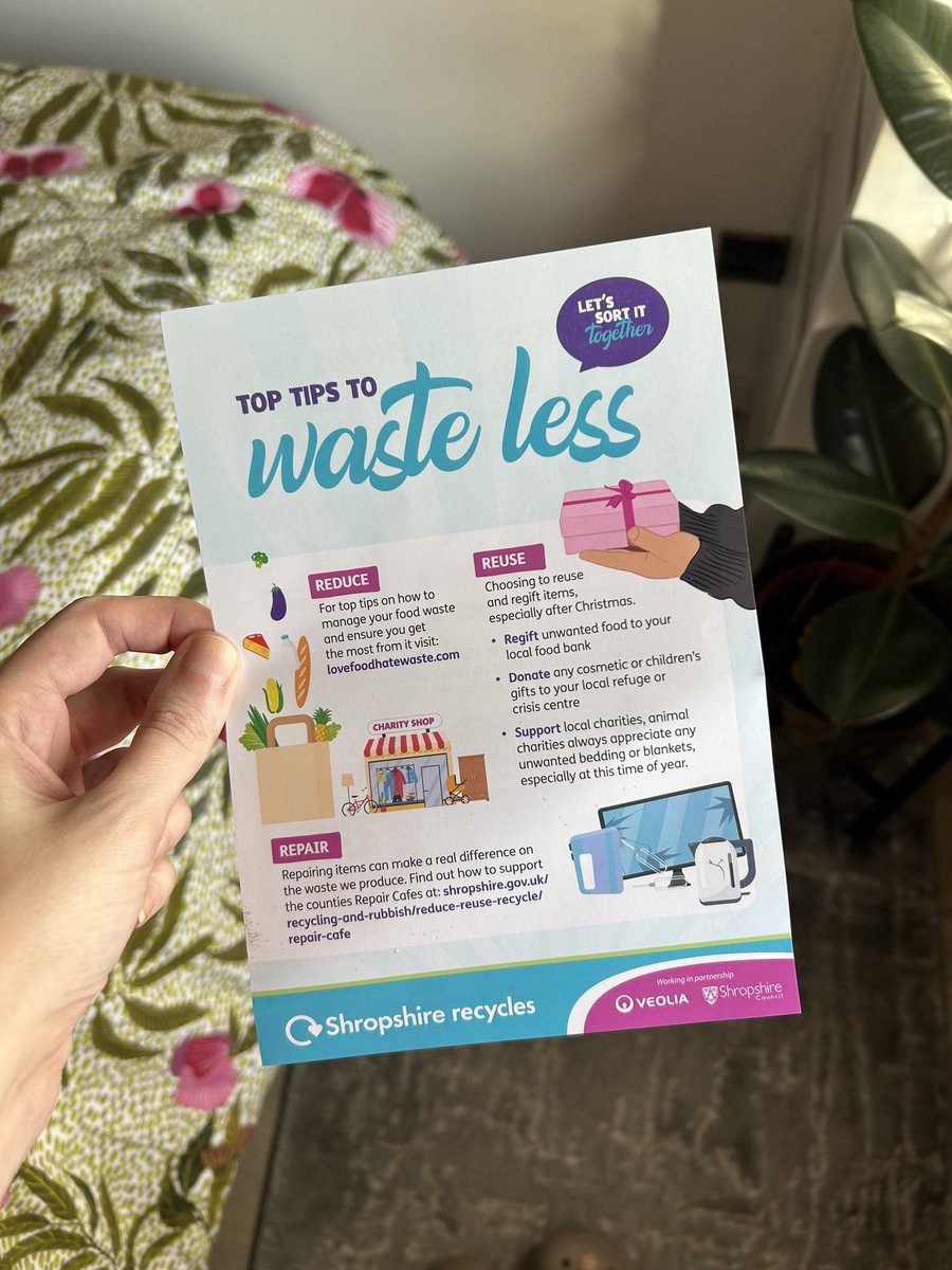 Feels a little ironic to be printing out leaflets like this and sticking it through doors, surely there has to be a less wasteful way to make this information accessible? 🤔 💚