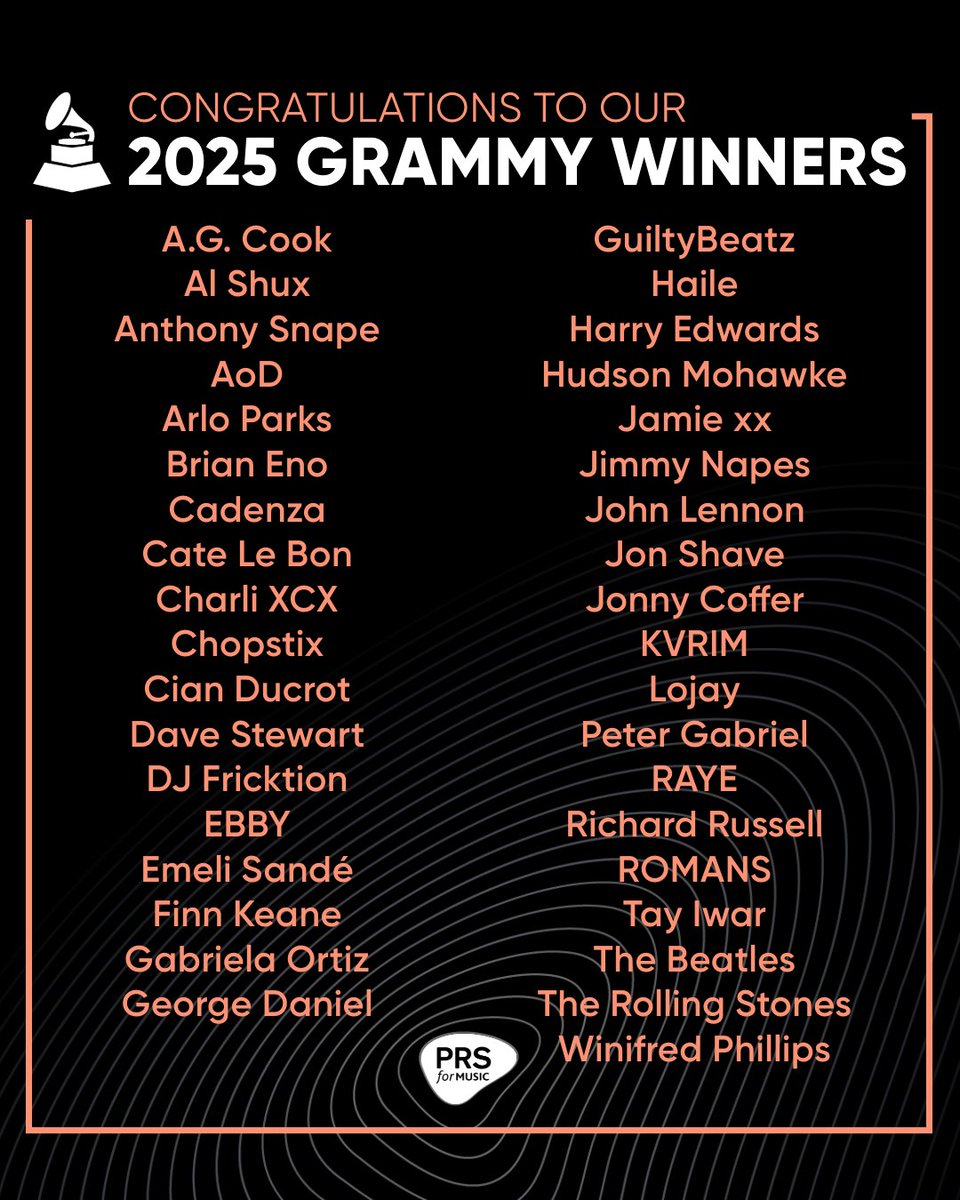 PRS for Music tweet media