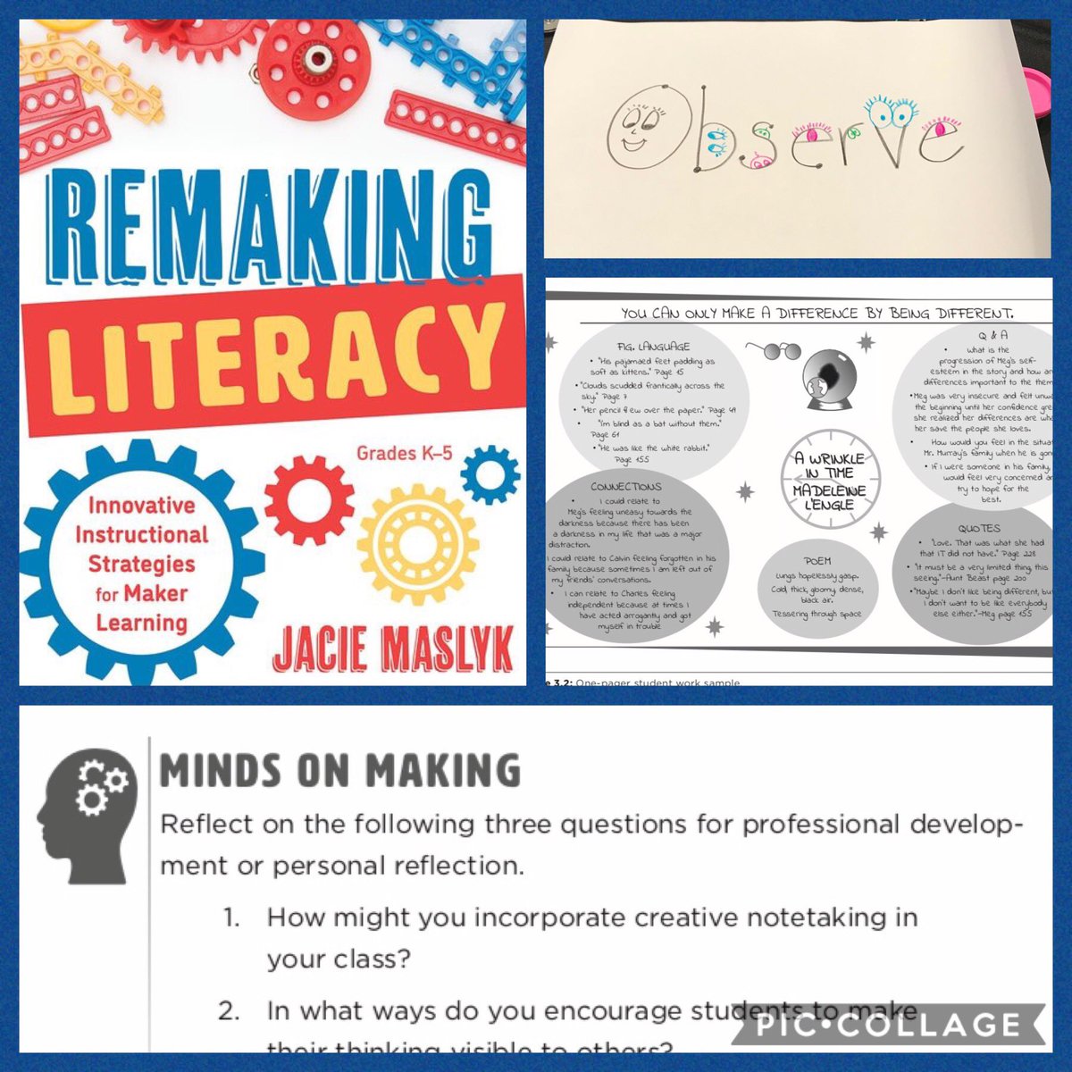 DrJacieMaslyk's tweet photo. Looking for ways to ramp up your #reading and #writing instruction? Join me this afternoon in Union C for a fun, hands-on #RemakeLiteracy session! #LitCon #LitCon25 https://t.co/OZr0aEeKrg