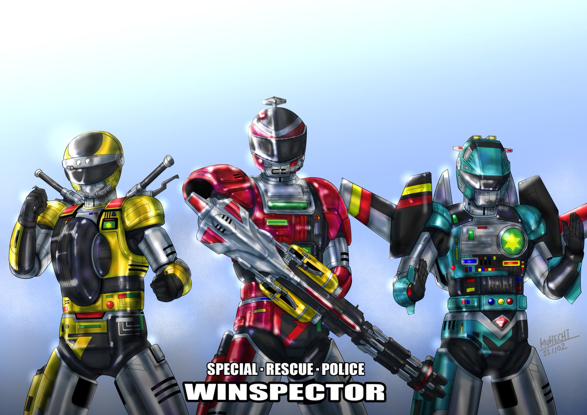 2月4日。特警ウインスペクター35周年！ そしてレスキューポリス