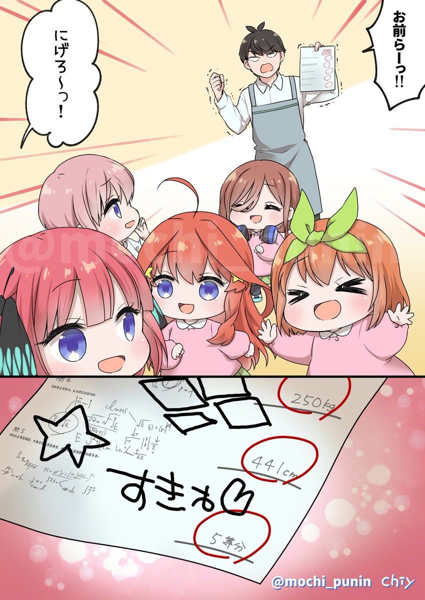 五等分の幼稚園児⑭
#五等分の花嫁 
