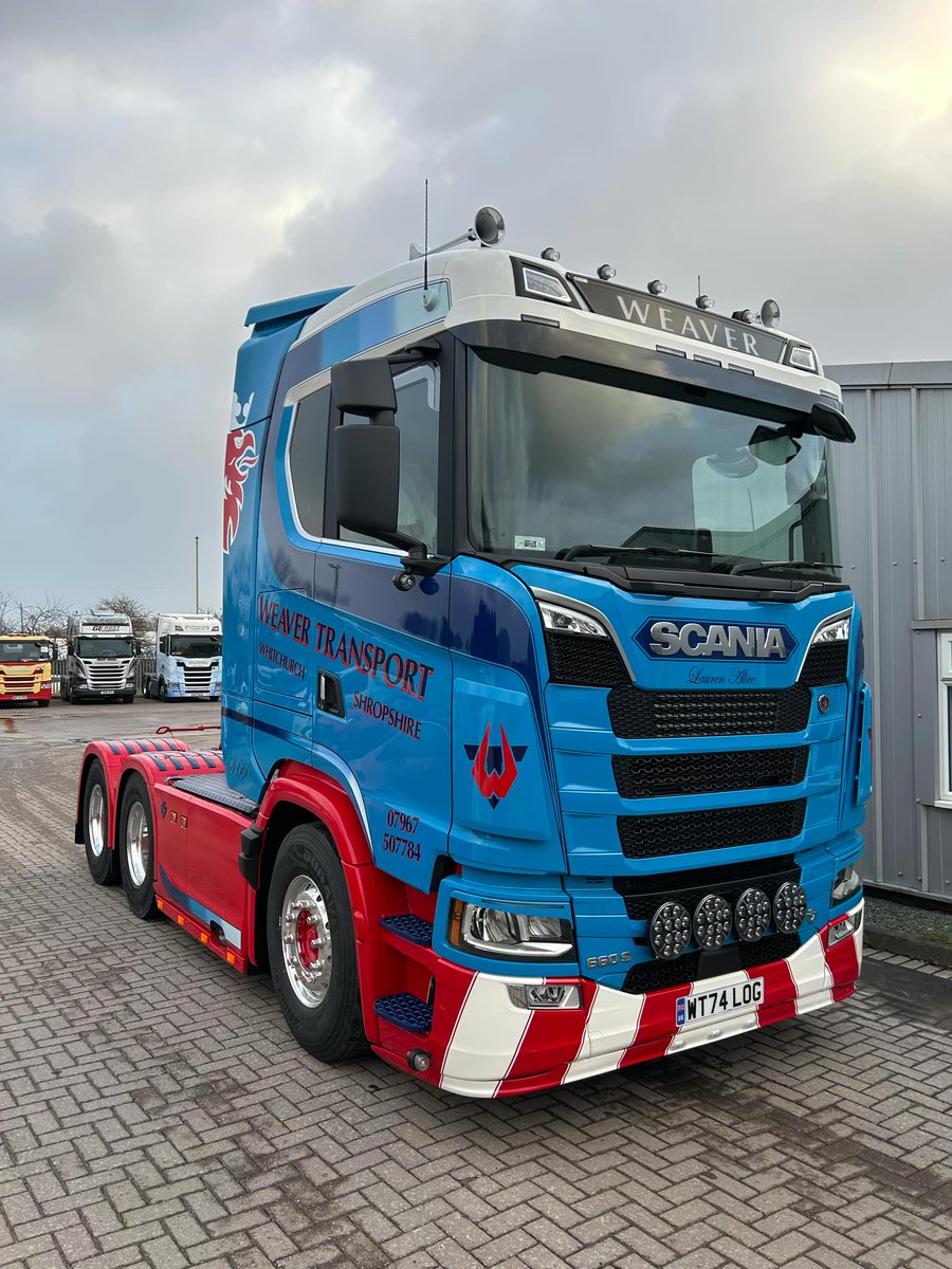 Say hello to Lauren Alice 😍

This <a href="/ScaniaUK/">Scania UK</a>  660 S #V8 was recently delivered by our dedicated team at #Oswestry, and has gone to its new home at Weaver Transport.

We hope this beauty will make a great addition to your fleet 🚛✨

<a href="/BallyveseyLtd/">Ballyvesey Holdings Ltd</a> #logging #haulage #transport