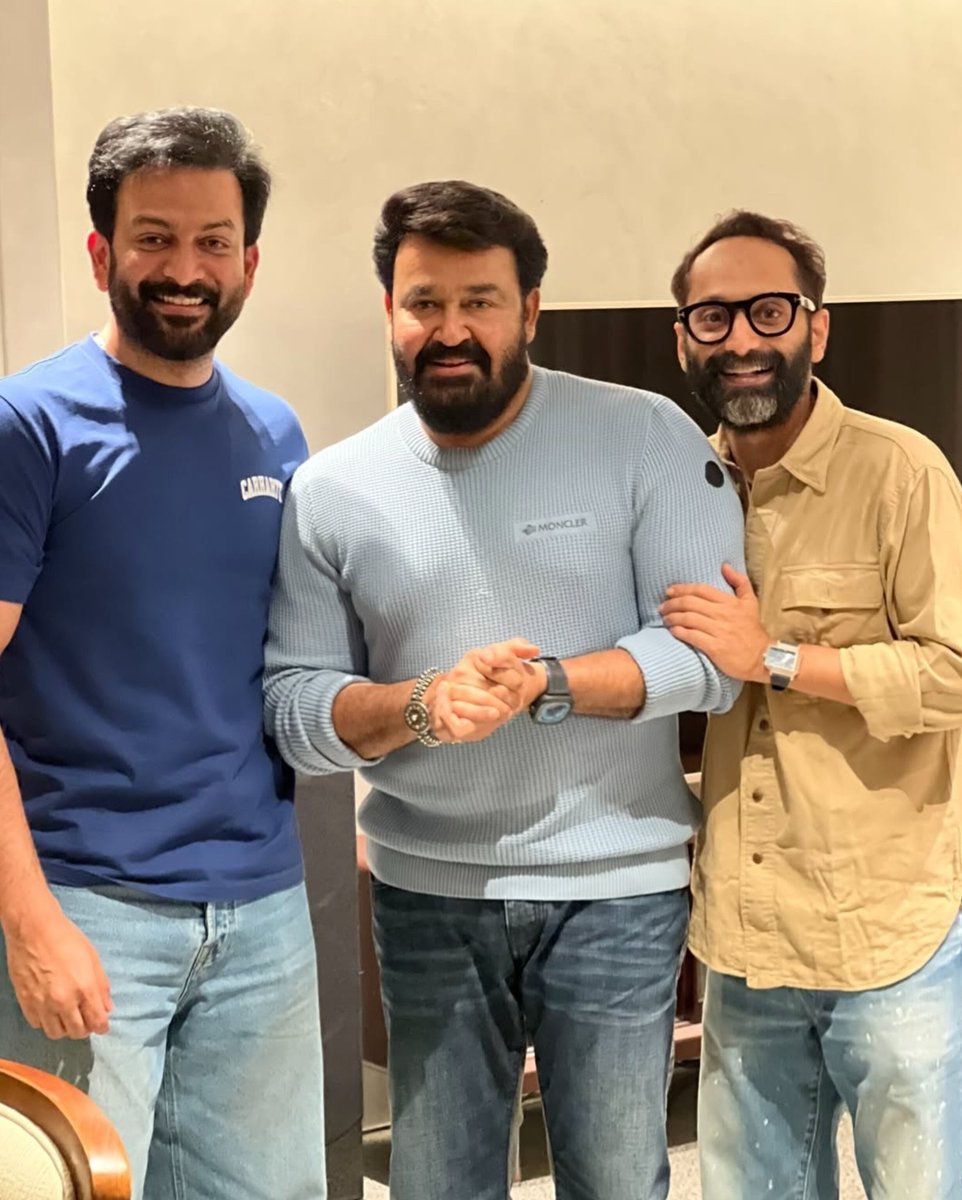 gg2033744's tweet photo. OG AND FAN BOYS 🫣
@Mohanlal #fafa #PRIVTHI https://t.co/6D7vdxJhnH