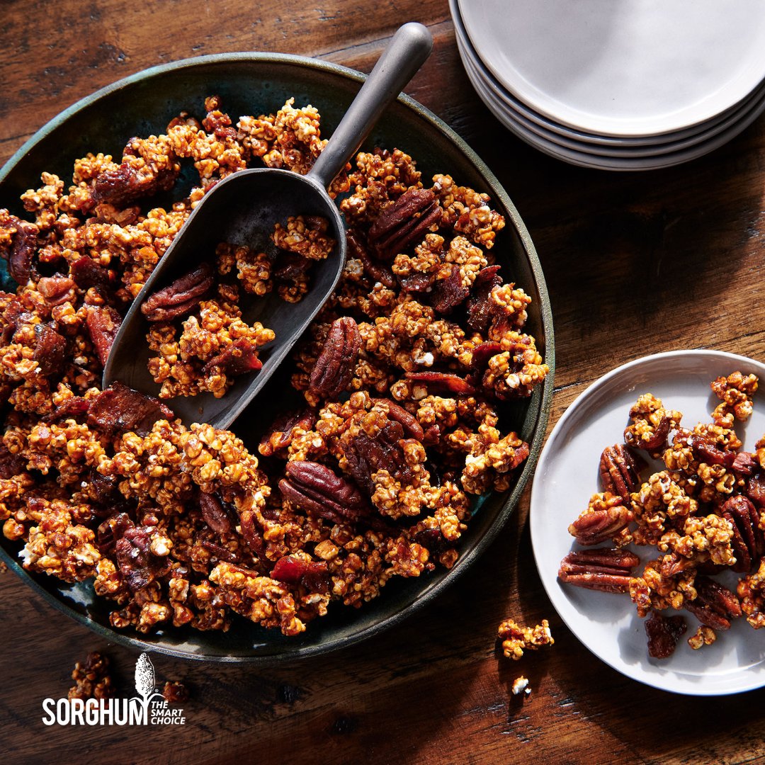 As you are preparing for the big game this weekend, don’t settle for ordinary snacks. Upgrade your game day spread with our Cajun Kettle Sorghum Mix—a savory, crunchy snack packed with flavor and nutrition! For the recipe, visit loom.ly/9we-lR4 #SorghumSnacks