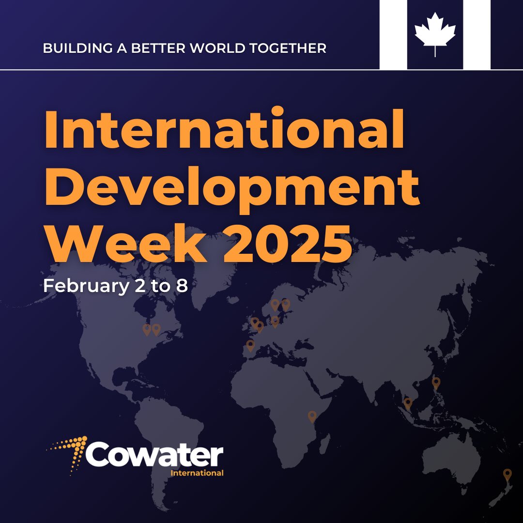 Cowater_Intl's tweet photo. This International Development Week (IDW), we celebrate the impact of partnerships in tackling global inequality and promoting sustainable development. Together with local experts, Canadian partners, and global collaborators—such as governments, like-minded organizations, local communities, and civil society—we are driving positive change and creating lasting impact toward building a better future.

@CanadaDev @DevCanada 

#IDW2025 #InternationalDevelopment