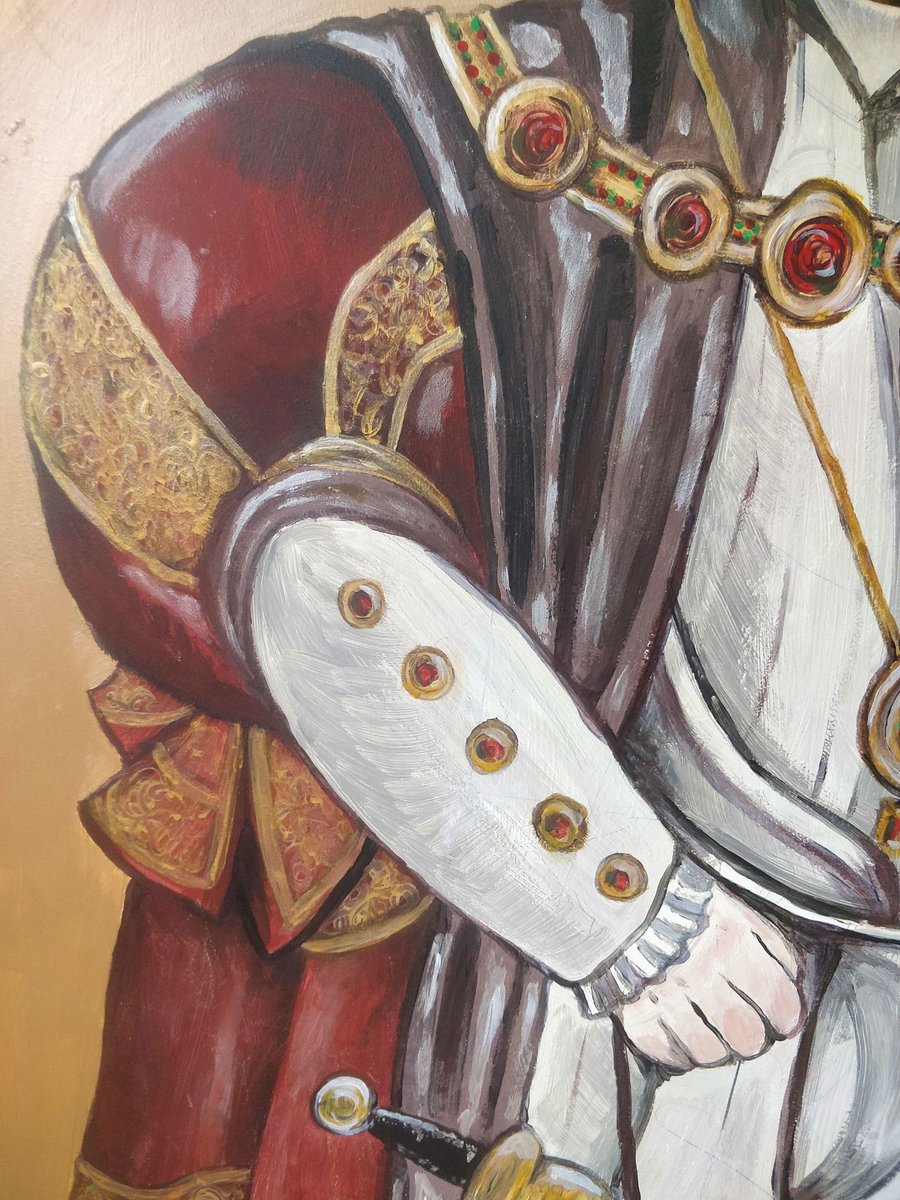OrdsallHall's tweet photo. Henry and Elizabeth have had a 'face lift'🤭!

Admire their freshly painted frocks next time you visit and make sure you tag us in your photos if you pop your head through!

#museuminteractive #museumcutout #ordsallhall #tudorhouse #HenryVIII #elizabeth1 https://t.co/l5WM2RC2Iv
