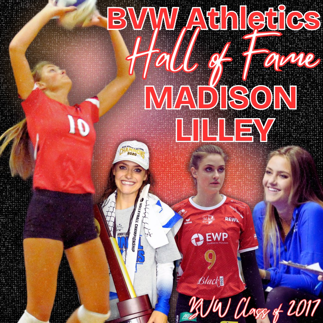 Jess Horstick (@coachhorstick) on Twitter photo Please join us this Friday night at halftime of the boys’ basketball game vs BVH to celebrate one of our own being inducted into the BVW Athletics Hall of Fame! We are so excited for <a href="/mplilley03/">Madison Lilley</a> and cannot wait to celebrate her!
#bvwvb🏐 #gojags🐾 #goat🐐 Please join us this Friday night at halftime of the boys’ basketball game vs BVH to celebrate one of our own being inducted into the BVW Athletics Hall of Fame! We are so excited for <a href="/mplilley03/">Madison Lilley</a> and cannot wait to celebrate her!
#bvwvb🏐 #gojags🐾 #goat🐐