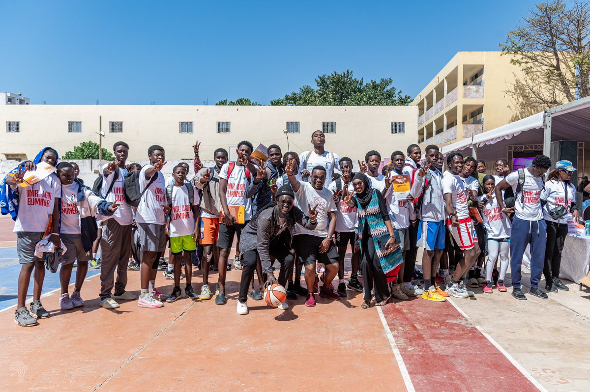This #WorldNTDDay, we united 75 young champions - athletes, poets &amp; youth leaders with <a href="/theBAL/">Basketball Africa League</a> &amp; @CJS_Senegal to fight NTDs. Through sports &amp; arts, we're amplifying voices to #UniteActEliminate diseases that affect 1.5B people globally. Join us! #NoToNTDs #GoBeyond