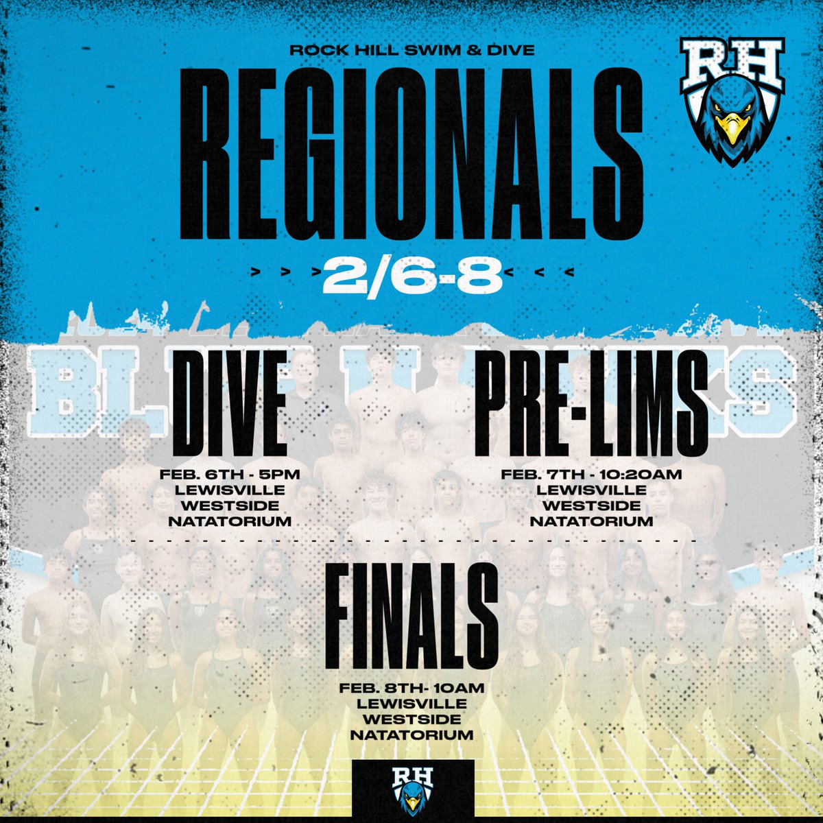 RH_SwimDive's tweet image. Get ready for REGIONALS!! First up: dive, then swim pre-lims and finals! Come cheer us on! @RH_SwimDive @PISD_Aquatics