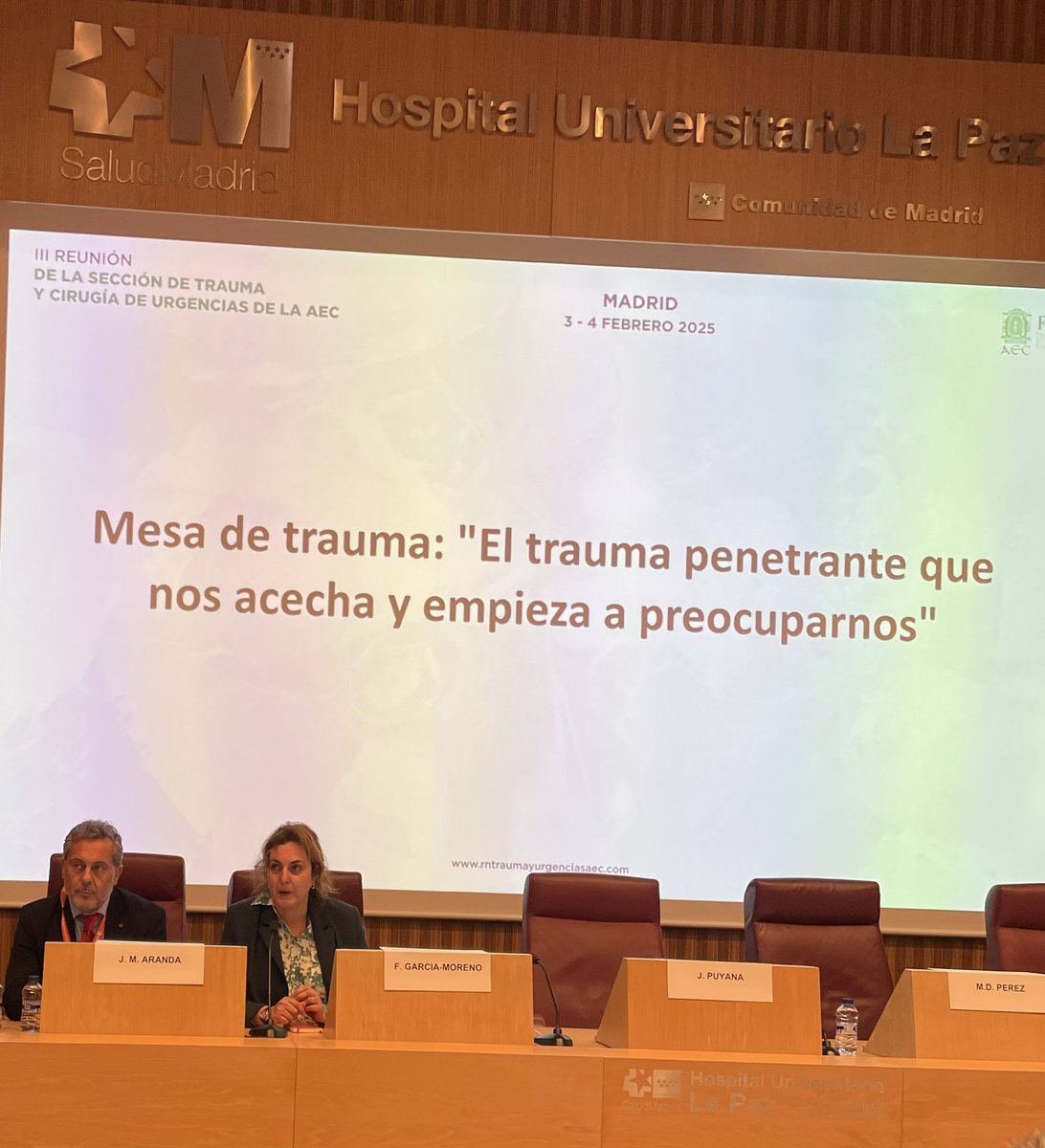 AECUrg (@stcuaec) on Twitter photo Empezamos la III Reunión de Trauma y Cirugía de Urgencias
<a href="/aecirujanos/">aecirujanos</a> <a href="/FelipePareja67/">Felipe Pareja 🇪🇸</a> <a href="/ireysimo/">Ignacio Rey Simó</a> <a href="/NisaFrancisca/">Francisca García-Moreno Nisa</a> <a href="/RFarr15/">R. Farré</a> <a href="/CiruUrgDonosti/">Cirugia Urgencias Donosti</a> <a href="/EnricoMarrano/">Enrico Marrano, MD</a> <a href="/vir_dur/">Virginia Durán</a> <a href="/andreacamposMD/">Andrea Campos</a> <a href="/MontonSoledad/">Soledad Monton</a> <a href="/OlgaBlasco4/">Olga Blasco</a> <a href="/DraReyValcarcel/">Cristina Rey Valcarcel</a> <a href="/imartinezcasas/">Isidro Martínez Casas</a> <a href="/AMGC_Surg/">Ana González, MD, PhD, FEBS Em Surg</a> Empezamos la III Reunión de Trauma y Cirugía de Urgencias
<a href="/aecirujanos/">aecirujanos</a> <a href="/FelipePareja67/">Felipe Pareja 🇪🇸</a> <a href="/ireysimo/">Ignacio Rey Simó</a> <a href="/NisaFrancisca/">Francisca García-Moreno Nisa</a> <a href="/RFarr15/">R. Farré</a> <a href="/CiruUrgDonosti/">Cirugia Urgencias Donosti</a> <a href="/EnricoMarrano/">Enrico Marrano, MD</a> <a href="/vir_dur/">Virginia Durán</a> <a href="/andreacamposMD/">Andrea Campos</a> <a href="/MontonSoledad/">Soledad Monton</a> <a href="/OlgaBlasco4/">Olga Blasco</a> <a href="/DraReyValcarcel/">Cristina Rey Valcarcel</a> <a href="/imartinezcasas/">Isidro Martínez Casas</a> <a href="/AMGC_Surg/">Ana González, MD, PhD, FEBS Em Surg</a>