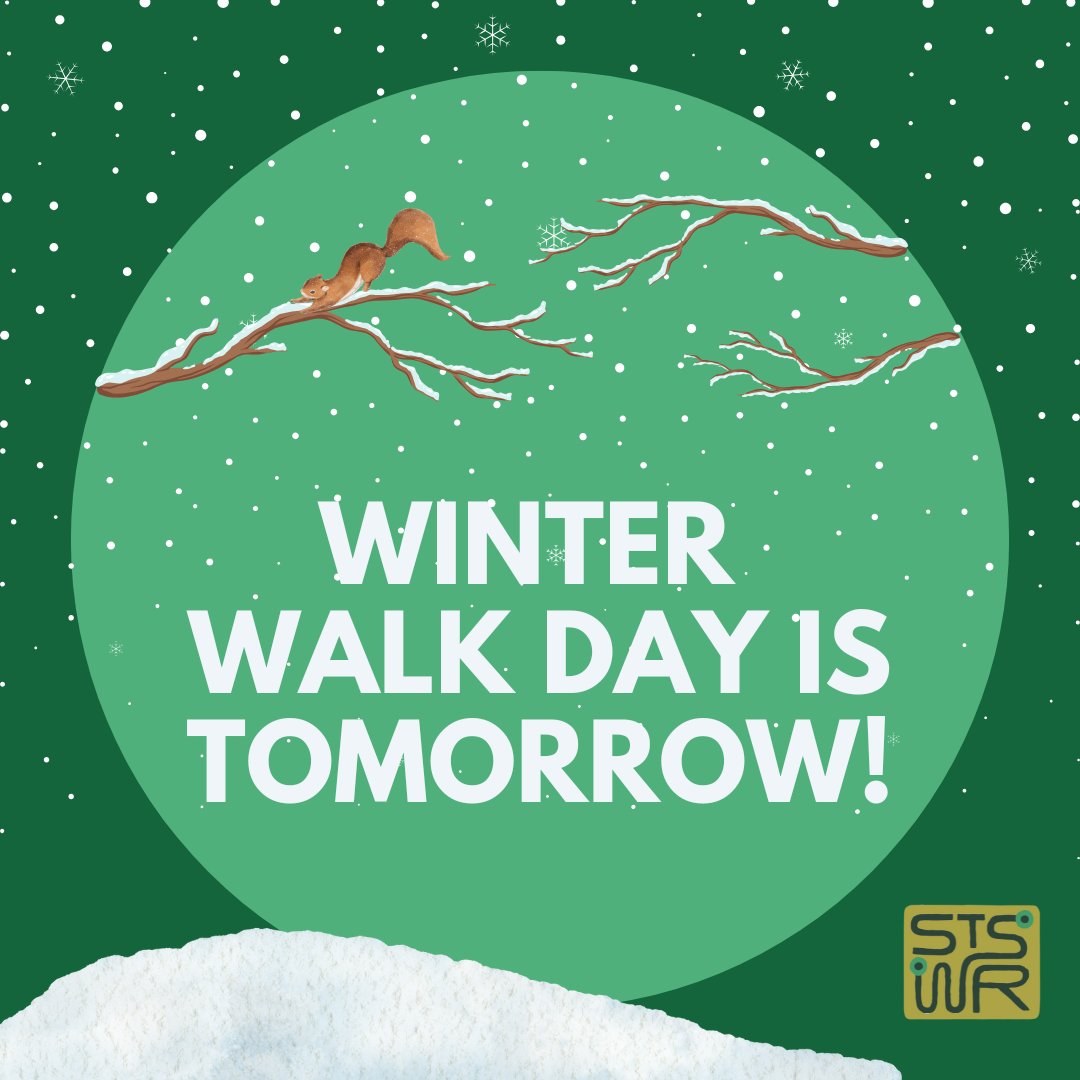 STSWR (@stswr) on Twitter photo Tomorrow is the big day ❄️! Walk or roll to school to join in on the #WinterWalkDay fun, and register here for a chance to win a prize! forms.gle/ZkDQAvyanUTZVK… <a href="/wrdsb/">Waterloo Region DSB</a> <a href="/WaterlooCDSB/">Waterloo Catholic DSB</a> Tomorrow is the big day ❄️! Walk or roll to school to join in on the #WinterWalkDay fun, and register here for a chance to win a prize! forms.gle/ZkDQAvyanUTZVK… <a href="/wrdsb/">Waterloo Region DSB</a> <a href="/WaterlooCDSB/">Waterloo Catholic DSB</a>