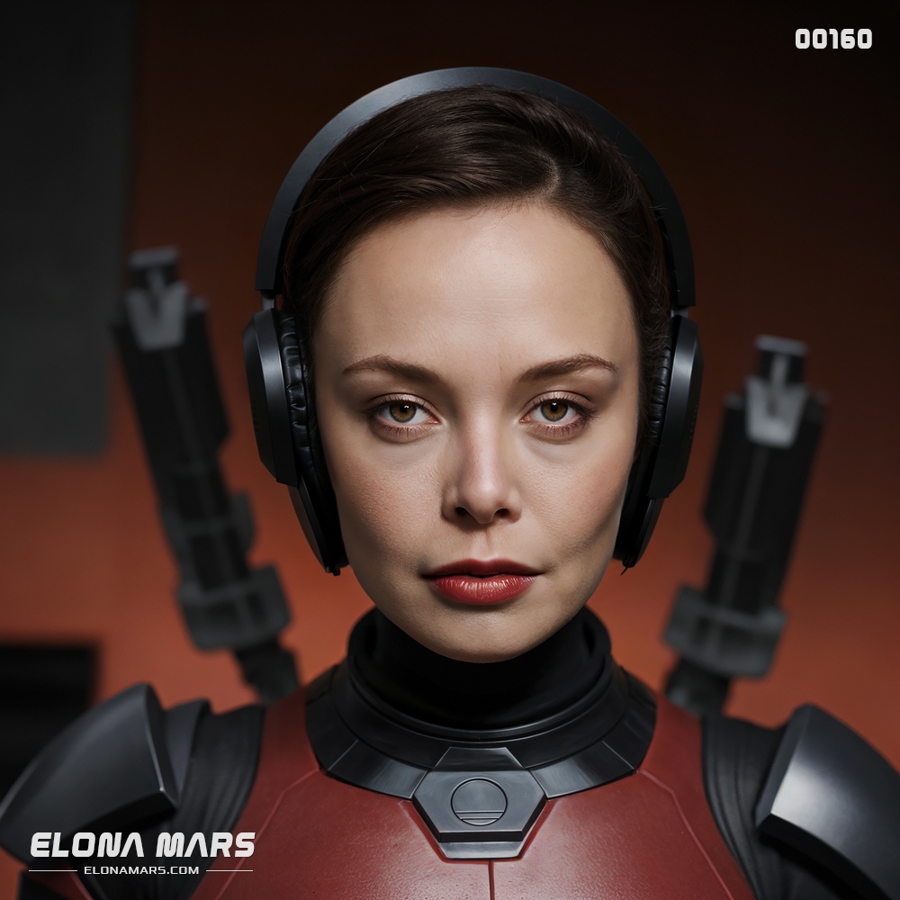 Elona Mars stood at the edge of the drop bay, the red glow of the countdown illuminating her focused gaze. The mission was clear: neutralize hostiles aboard the rogue battleship Drake’s Vengeance before it could engage the Martian defense fleet. As an Orbital Shock Trooper, Elona