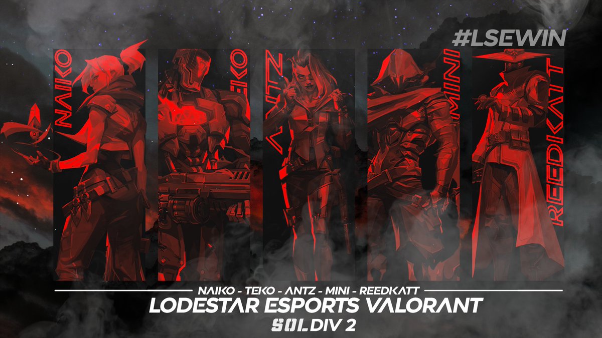 🚨Announcing our #VALORANT roster for #SOLV2 🚨
🇸🇪/🇵🇭 @NaiKo0609 
🇸🇪 <a href="/Tekokaren/">Teko ᕦʕ •`ᴥ•´ʔᕤ</a> 
🇸🇪 @PepsiDemon 
🇸🇪 <a href="/minivlr_/">mini</a> 
🇸🇪/🇹🇭 <a href="/Reedkatt/">Reedkatt</a> 
Starting their journey tomorrow in the @Onlineligan Div 1 qualifiers 
Please give them all a warm welcome!
#ToTheMoon