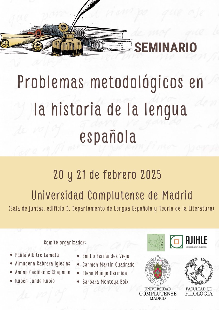 Lengua Española y Teoría de la Literatura (UCM) tweet media