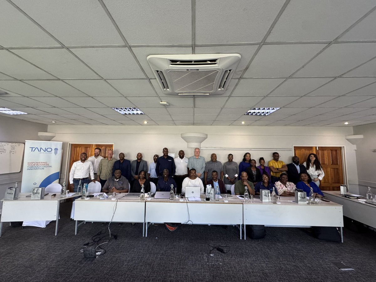 TanoGroup's tweet image. Tano Digital Solutions teams from across Africa (🇿🇼🇿🇲🇰🇪🇿🇦) recently completed an SAP Enablement Workshop in Harare, (Zimbabwe) reinforcing our commitment to client success. Thank you to the SAP team for their support. #SAP #Innovation #TanoDigitalSolutions