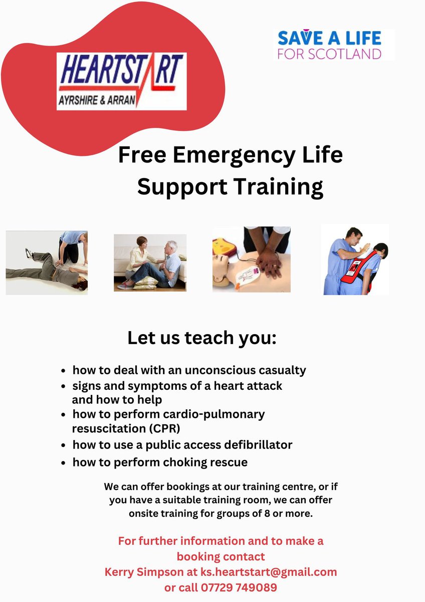 ChristieSheena's tweet photo. A big thank you to Kerry and Claire from @HeartstartAA for delivering their emergency life support training to @ChampionsBoard1 today . The training is free to everyone and we would 100% recommend it 💜 https://t.co/WTUuQa4Ym6