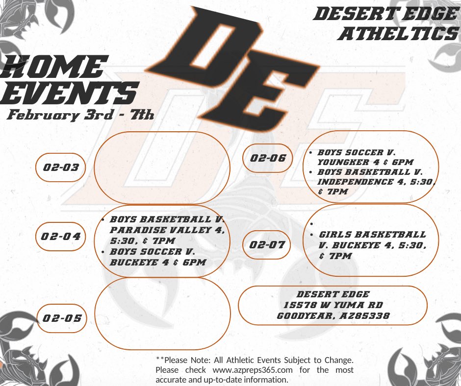 Desert Edge H.S. tweet media