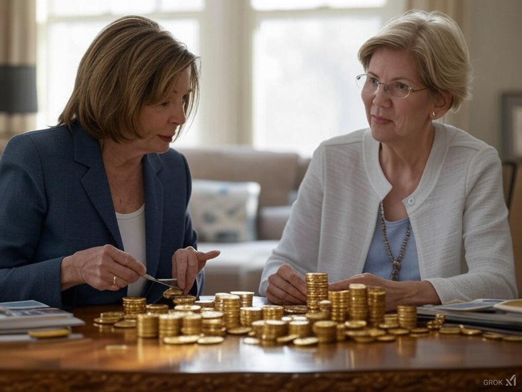 DCWilliams's tweet image. “Now, Elizabeth and I will demonstrate how we got rich by clipping coupons! It’s so easy you don’t need any business skills!”