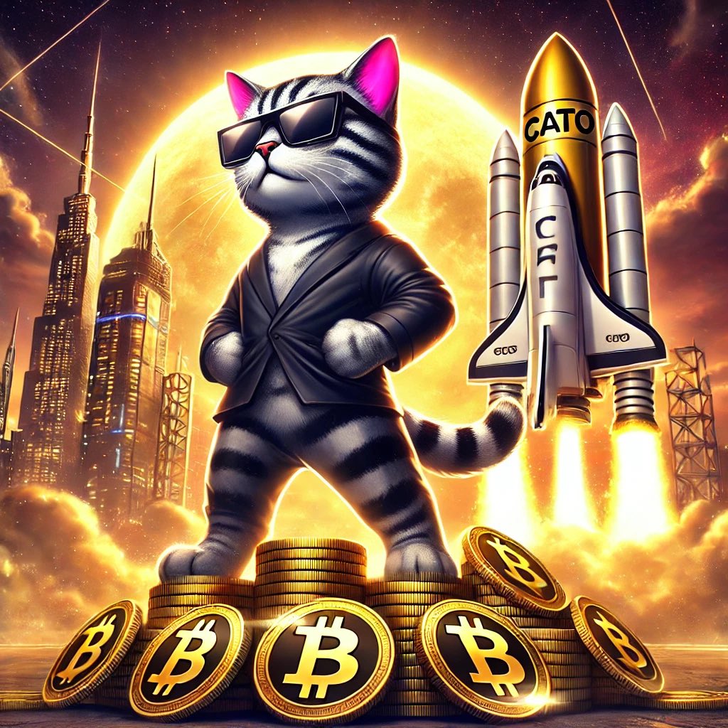 CatoCoin_ETH's tweet image. $CATO 

WE ARE READY!