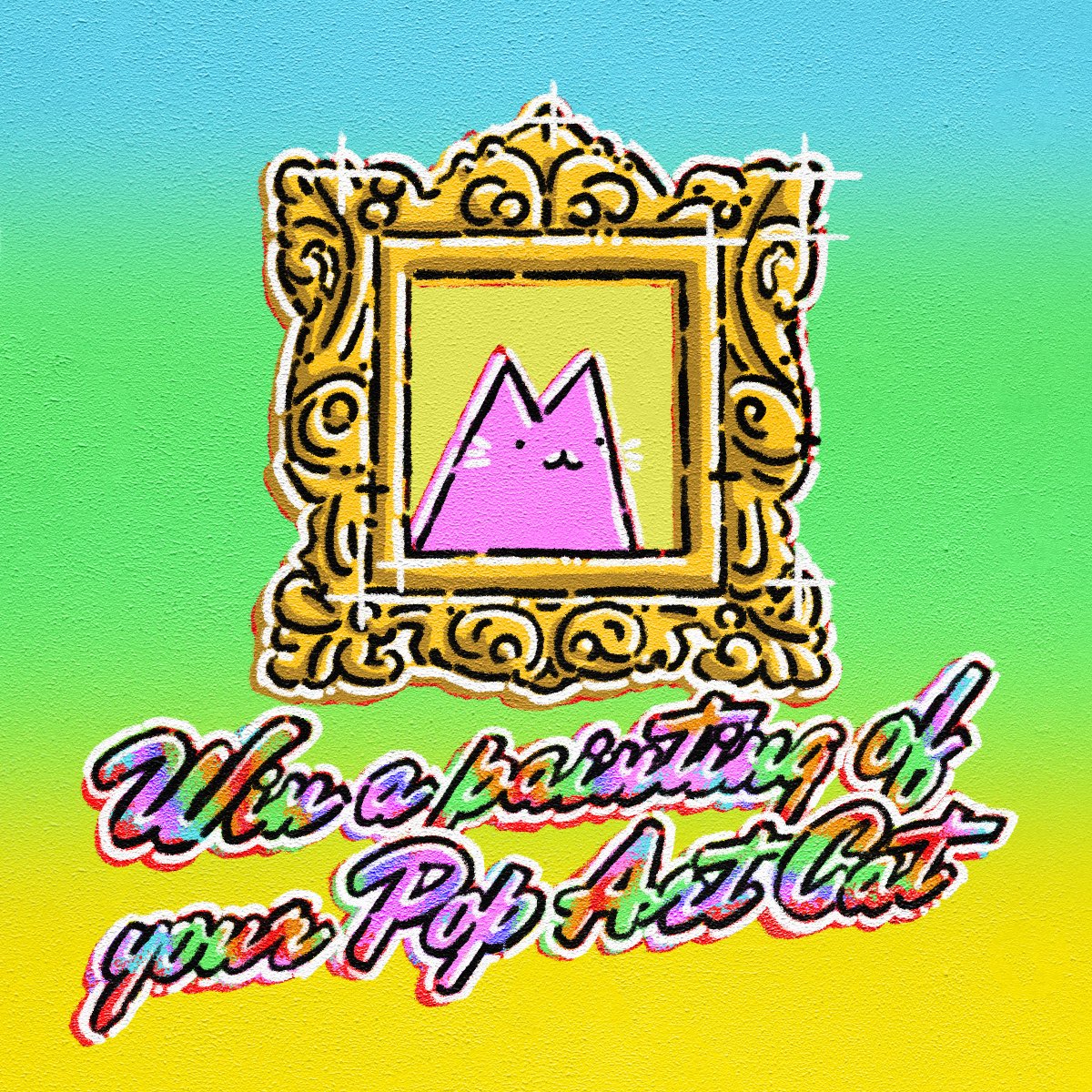 Pop Art Cats (@popartcats) on Twitter photo GIVEAWAY!!!
Every week, <a href="/mattchessco/">Matt Chessco</a> paints a lucky holder's Pop Art Cat
To enter: Like, RT, Follow us, Post an image of your Pop Art Cat in the comments
By entering this giveaway, you promise to pursue your dreams, accept that things might not go as planned, and change the GIVEAWAY!!!
Every week, <a href="/mattchessco/">Matt Chessco</a> paints a lucky holder's Pop Art Cat
To enter: Like, RT, Follow us, Post an image of your Pop Art Cat in the comments
By entering this giveaway, you promise to pursue your dreams, accept that things might not go as planned, and change the