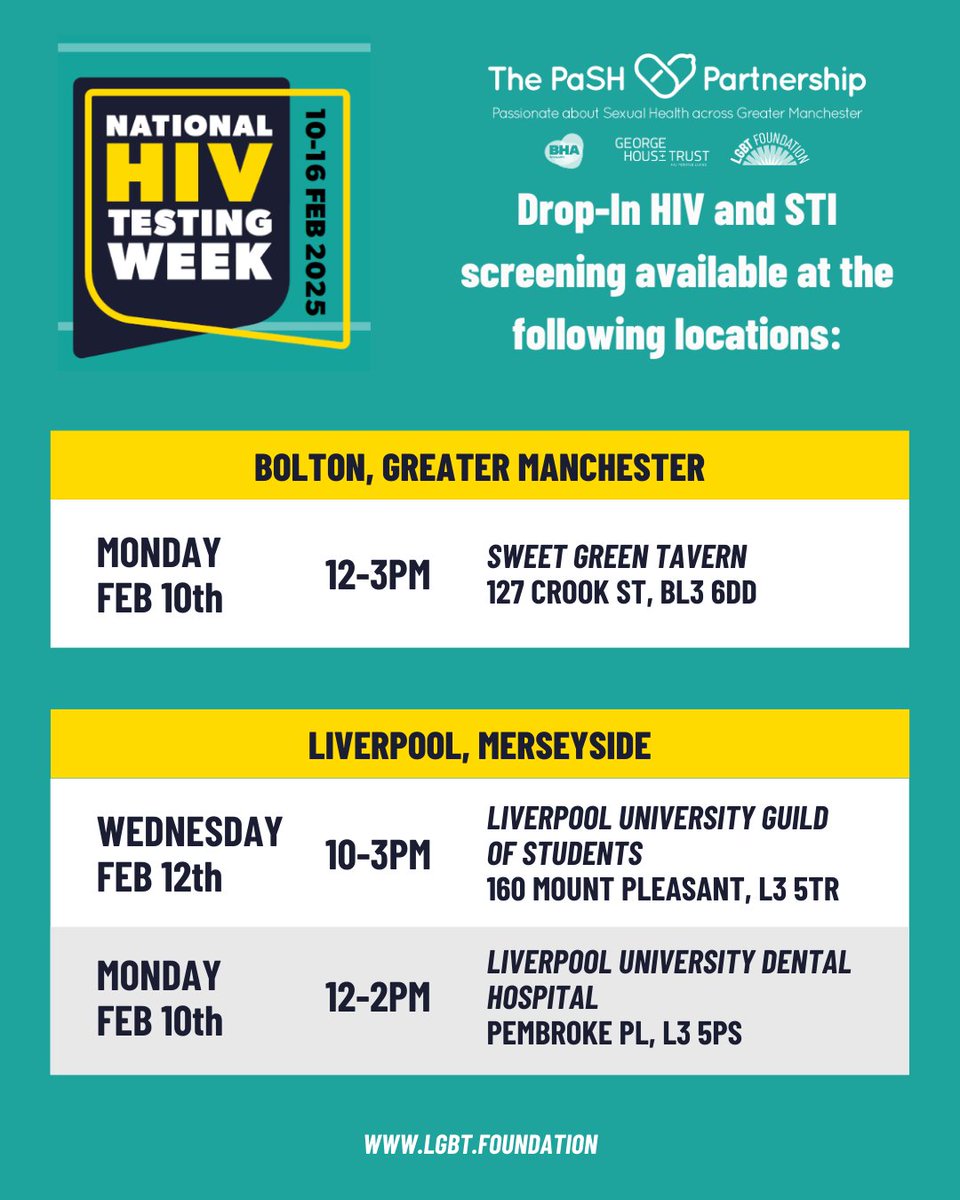 LGBTfdn's tweet photo. What's On this month at LGBT Foundation ๐๐From our regularly scheduled socials to special events designed to empower our community, we're looking to make this the best one yet.
#LGBTFoundation #LGBTHistoryMonth #LGBTEvents #GayManchester https://t.co/5I5Ki6STI2